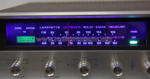 Solid State Receiver LR-1500TA; Lafayette Radio & TV (ID = 2968005) Radio