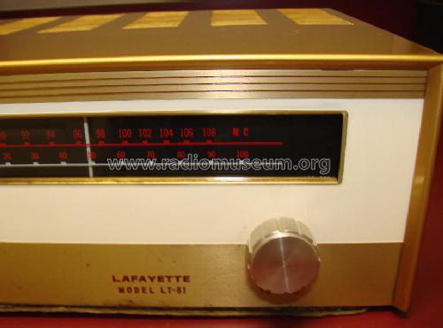 Stereo Tuner LT-81; Lafayette Radio & TV (ID = 1552443) Radio