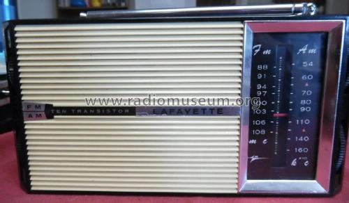 Ten Transistor TR-2051; Lafayette Radio & TV (ID = 2429399) Radio