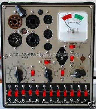 Tube and Transistor Tester EMC-215 Equipment Lafayette Radio & TV 