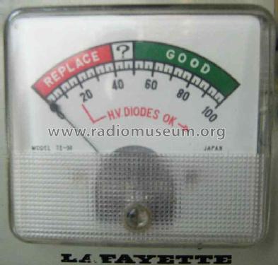 Tube Tester TE-50; Lafayette Radio & TV (ID = 1442924) Equipment