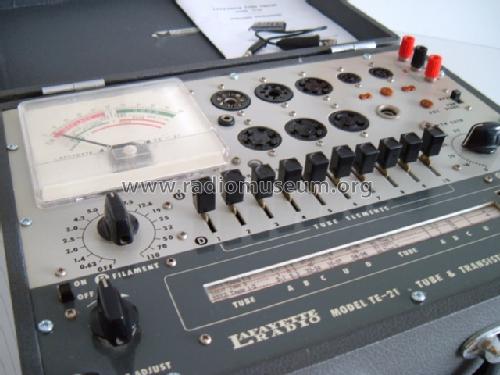 Tube & Transistor Tester TE-21; Lafayette Radio & TV (ID = 1062430) Equipment