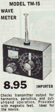 Wave Meter TM-15; Lafayette Radio & TV (ID = 2056973) Amateur-D