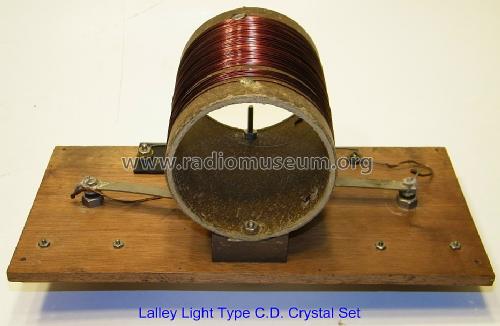 Crystal Receiver Type C.D.; Lalley Radio Corp.; (ID = 1466301) Cristallo