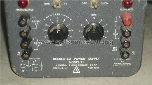 Regulated Power Supply 71; Lambda Electronics (ID = 1272915) Equipment