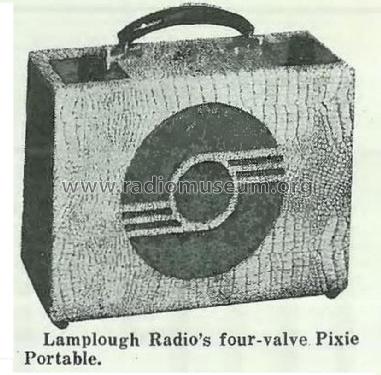 Pixie Portable ; Lamplough Radio, (ID = 2306817) Radio