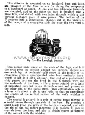 Crystal Detector ; Lamplugh Ltd., S.A.; (ID = 3046344) Crystal