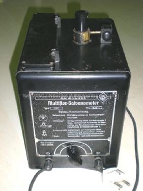 Multiflex-Galvanometer MG1; Lange, Dr. Bruno (ID = 1432674) Equipment