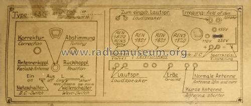L 63 G ohne Lautsprecher; Lange GmbH, Johannes (ID = 1951917) Radio