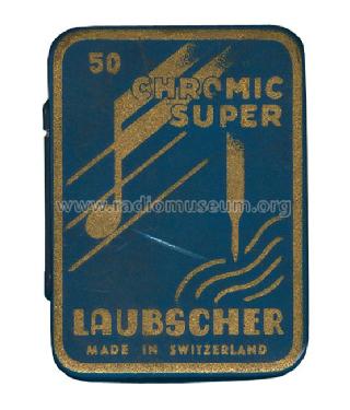 Chromic Super Stahlnadel - steel needles for gramophones ; Laubscher Präzision (ID = 2232991) Divers