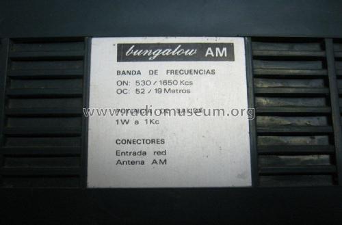 Bungalow AM ; Lavis S.A., Labelson (ID = 2241621) Radio