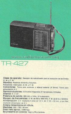 T-427 AM-FM ; Lavis S.A., Labelson (ID = 3106679) Radio