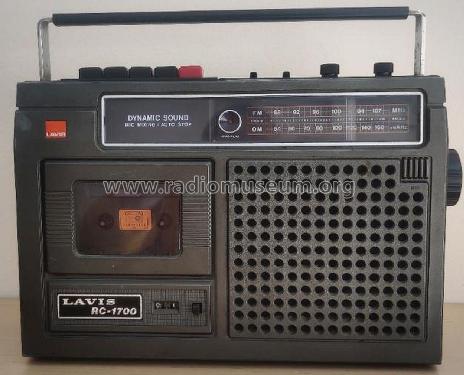 Dynamic Sound Radio Cassette RC-1700; Lavis S.A., Labelson (ID = 3041238) Radio