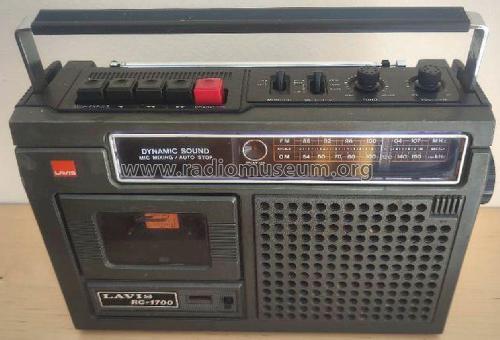 Dynamic Sound Radio Cassette RC-1700; Lavis S.A., Labelson (ID = 3041239) Radio