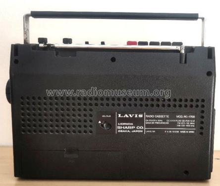 Dynamic Sound Radio Cassette RC-1700; Lavis S.A., Labelson (ID = 3041241) Radio