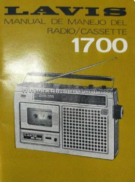 Dynamic Sound Radio Cassette RC-1700; Lavis S.A., Labelson (ID = 3041242) Radio