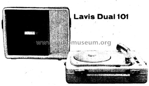 Lavis Dual 101 Maleta Fonográfica ; Lavis S.A., Labelson (ID = 2938299) Sonido-V