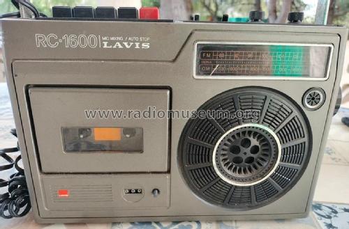 Radio-Cassette RC-1600; Lavis S.A., Labelson (ID = 3041547) Radio