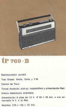 T-769-B ; Lavis S.A., Labelson (ID = 3106606) Radio