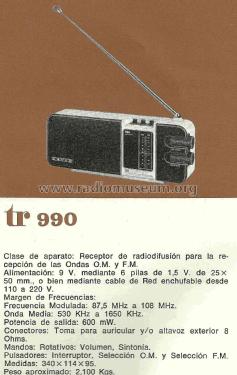 T-990 ; Lavis S.A., Labelson (ID = 3106109) Radio