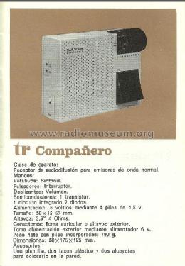 Compañero ; Lavis S.A., Labelson (ID = 1760931) Radio