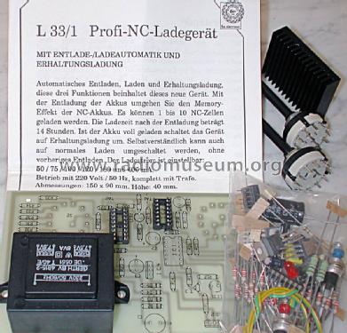 Profi-NC-Ladegerät L 33/1; LC-Electronic GmbH, (ID = 1360329) Bausatz