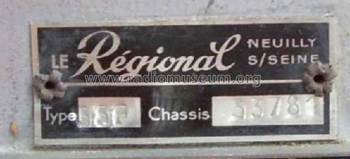 55F; Le Régional; Neuilly (ID = 794669) Radio
