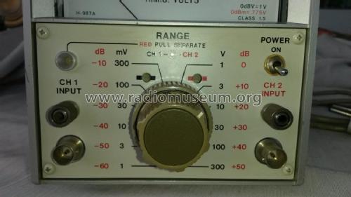 2 Channel AC Millivoltmeter LMV-185A; Leader Electronic (ID = 2906862) Equipment