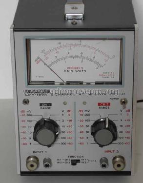 2 Channel AC Millivoltmeter LMV-186A; Leader Electronics (ID = 747817) Equipment