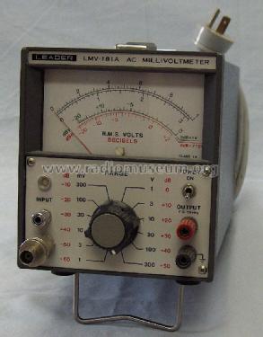 AC-Millivoltmeter LMV-181A; Leader Electronics (ID = 1248786) Equipment