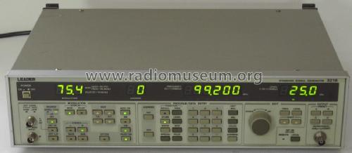 AM/FM Stereo Signal Generator LG 3216; Leader Electronics (ID = 1903739) Ausrüstung