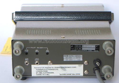 FM-Stereo-Signalgenerator LSG-231; Leader Electronics (ID = 1760692) Equipment