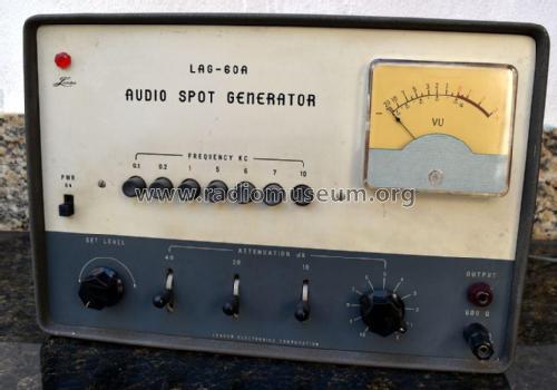 Audio Spot Generator LAG-60A; Leader Electronics (ID = 1988962) Ausrüstung