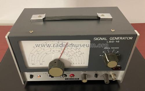 Signal Generator LSG-16; Leader Electronics (ID = 3040830) Equipment