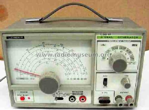 Signal Generator LSG-17; Leader Electronics (ID = 468703) Equipment