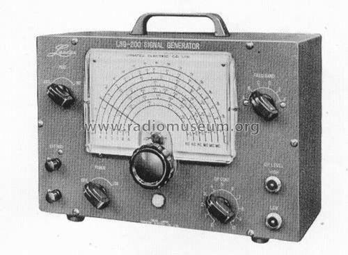 Signal Generator LSG-200; Leader Electronics (ID = 238029) Equipment