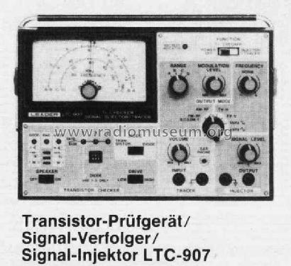 Transistor Checker / Signal Tracer LTC-907; Leader Electronics (ID = 426606) Equipment