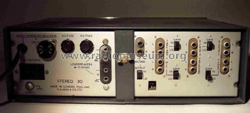 Stereo 30; Leak, H.J.; London (ID = 397733) Ampl/Mixer