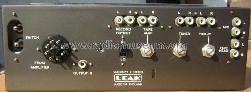 Varislope 2 Stereo; Leak, H.J.; London (ID = 321059) Ampl/Mixer