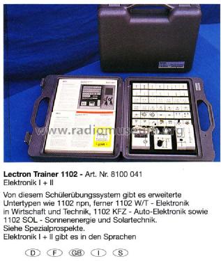 Lectron Übungssystem 1102; Lectron GmbH; (ID = 1678643) teaching