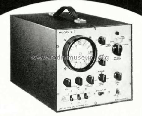 Vectorscope Color Bar Generator V-7; Lectrotech Inc.; (ID = 1734434) Equipment