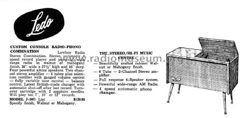 J-907 ; Ledo brand, Record (ID = 2308404) Radio