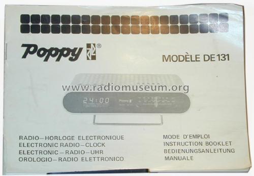 Poppy DE-131; Lehnert GmbH, Poppy; (ID = 1066514) Radio