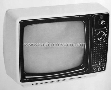 s/w-Fernseh-Portable TV 1231; Lehnert GmbH, Poppy; (ID = 2406906) Télévision