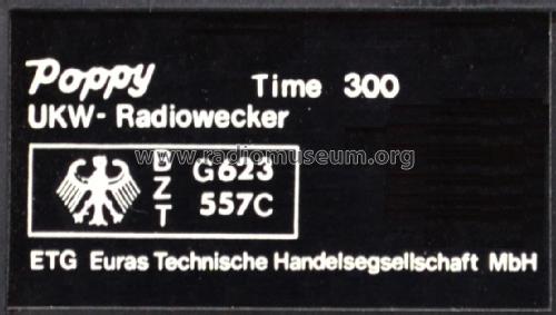 Poppy UKW-Radiowecker Time 300; Lehnert GmbH, Poppy; (ID = 2051129) Radio