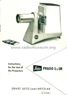 Prado S; Leitz, Ernst Leica; (ID = 2960652) R-Player