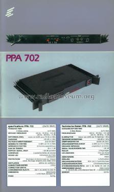 PPA 702; LEM Professional (ID = 1967785) Ampl/Mixer