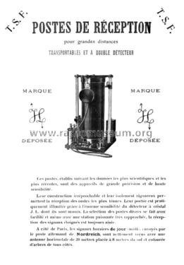 Poste de Réception transportable à double détecteur ; Landry, Justin, Ing. (ID = 2168502) Detektor