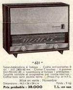 631; Lemouzy; Paris (ID = 1170383) Radio