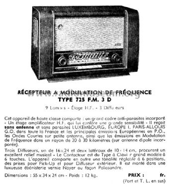 725FM 3D; Lemouzy; Paris (ID = 1726081) Radio